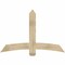 Ekena Millwork Bellingham Rough Sawn Timber Gable Bracket, Douglas Fir, 60"W x 40"H x 2"D x 6"F, 16/12 Pitch GBW060X40X0206BEL00RDF - alternate 1